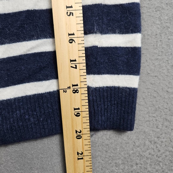 Vintage Abercrombie & Fitch Shirt Size Large Rabbit Hair Blend Striped - Picture 6 of 8